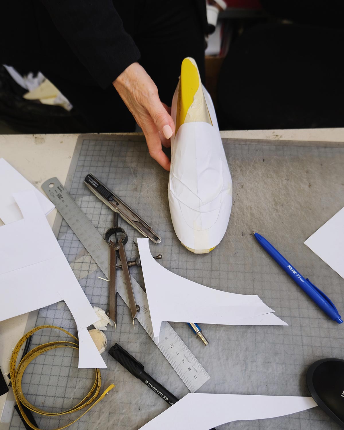 Shoe last at our Spanish factory