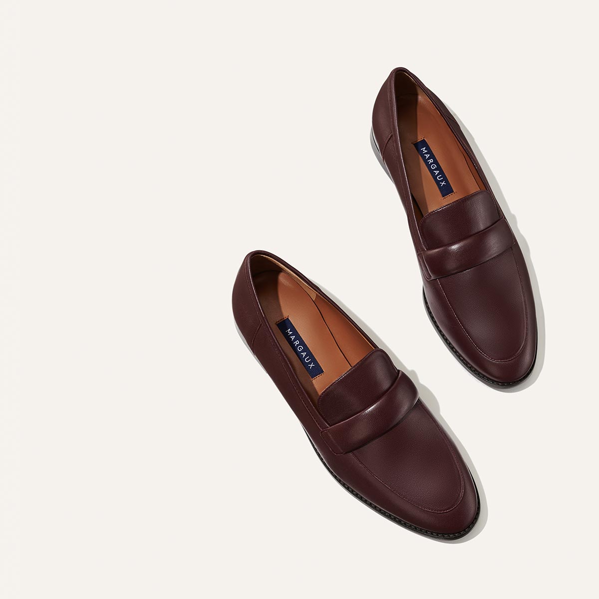 The Andie Loafer - Burgundy Nappa