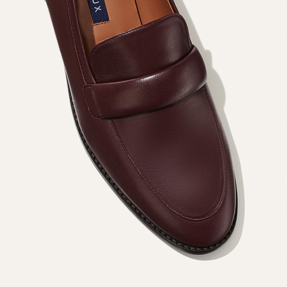 The Andie Loafer - Burgundy Nappa