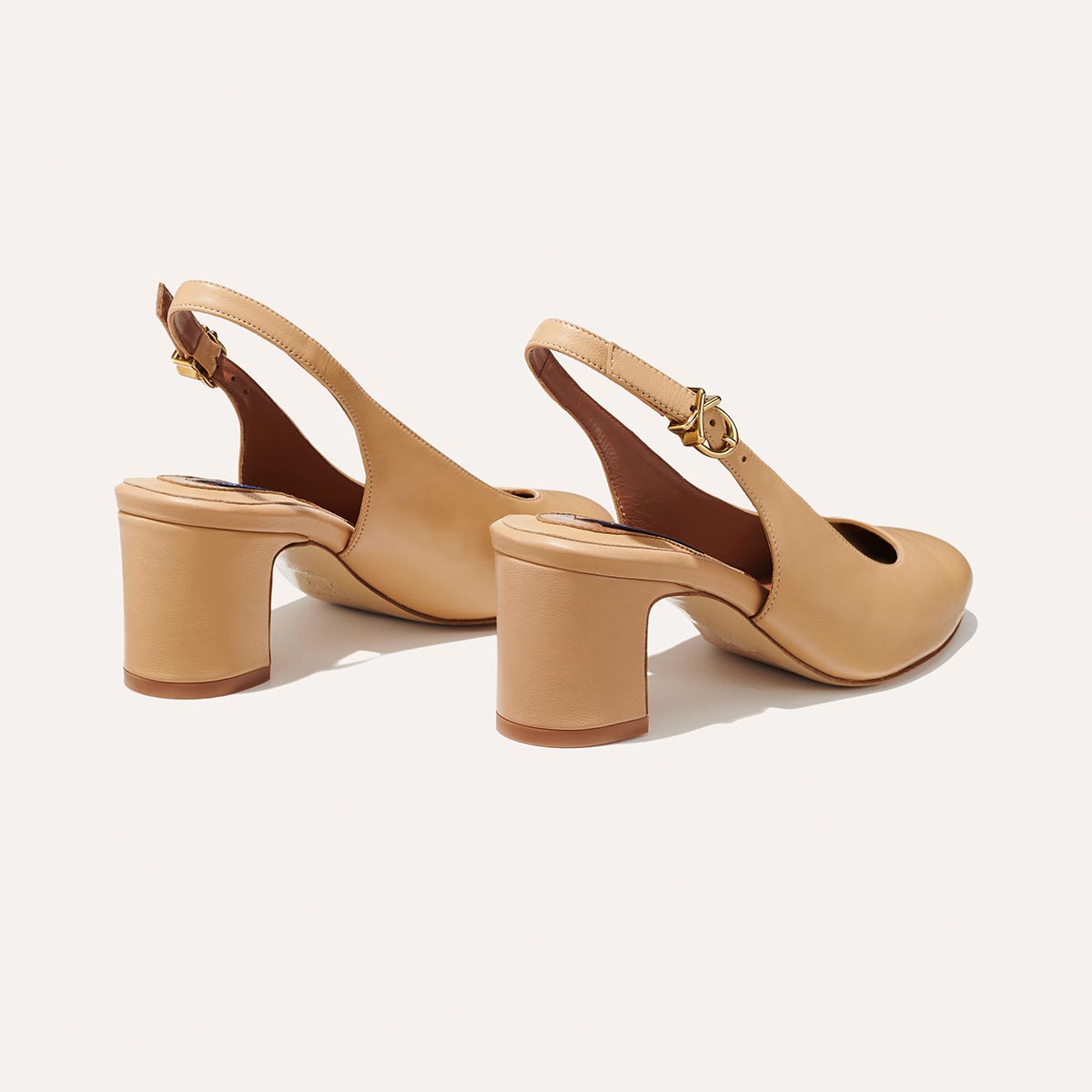 The Cluny Slingback - Dune Nappa