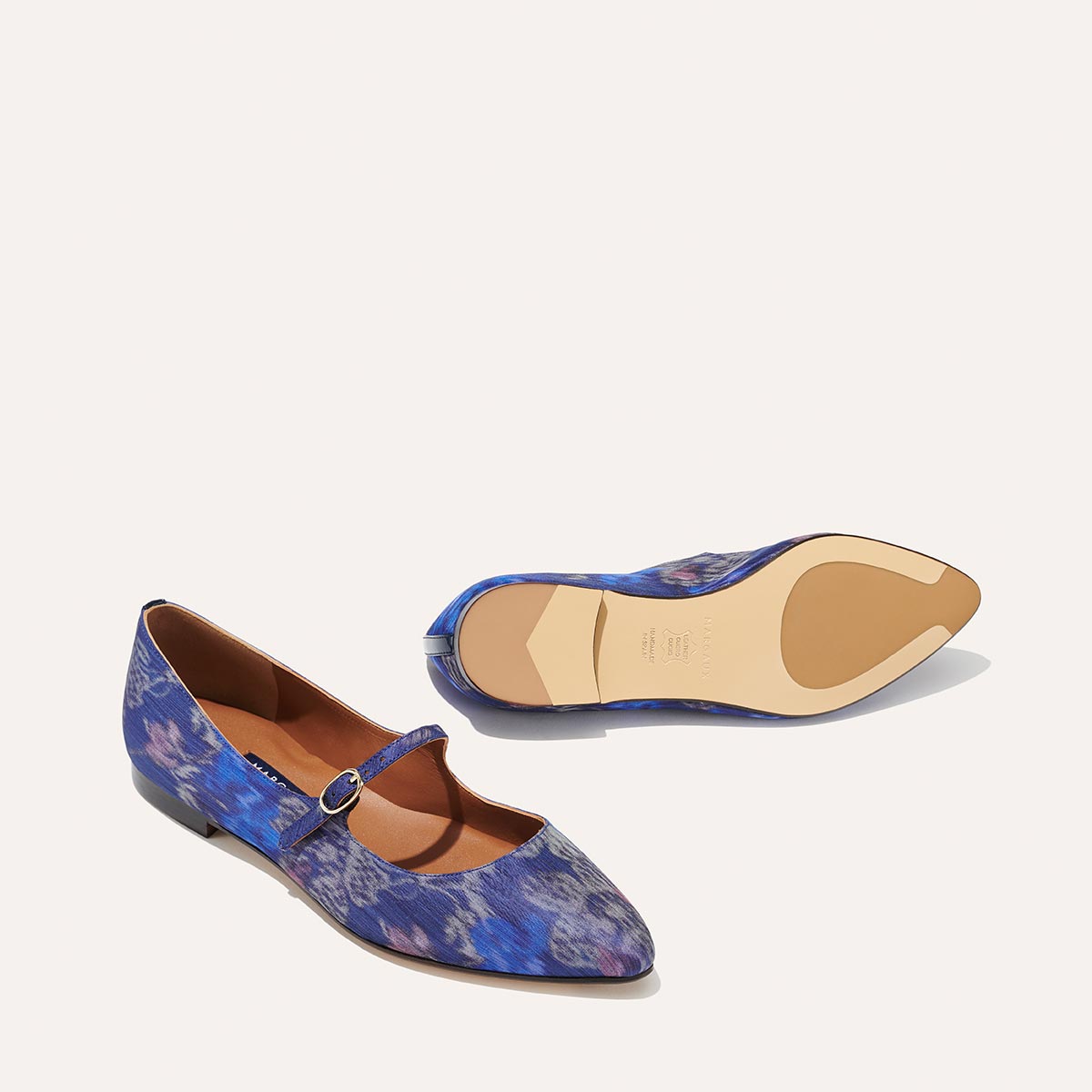 Jamie Beck x Margaux - The Mary Jane in Provence Blue Silk