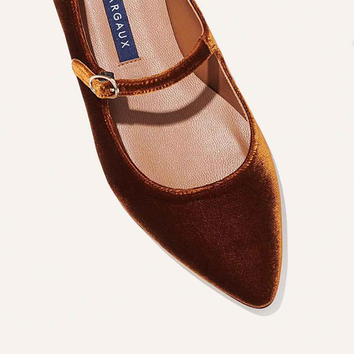 The Mary Jane - Rust Velvet