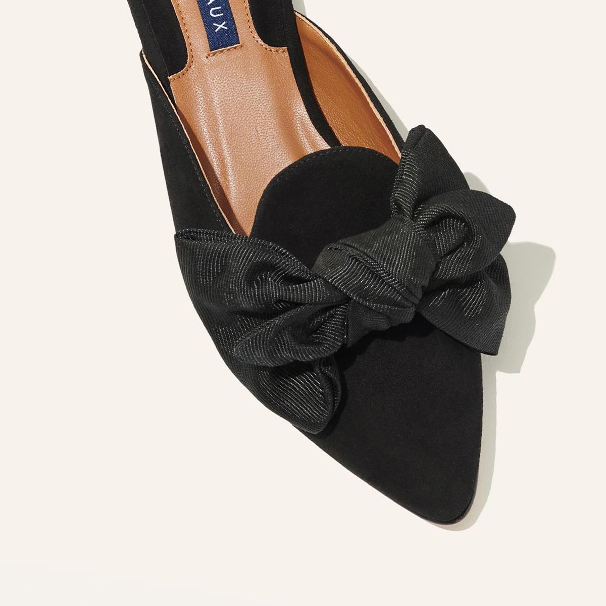 The Mule - Black Suede