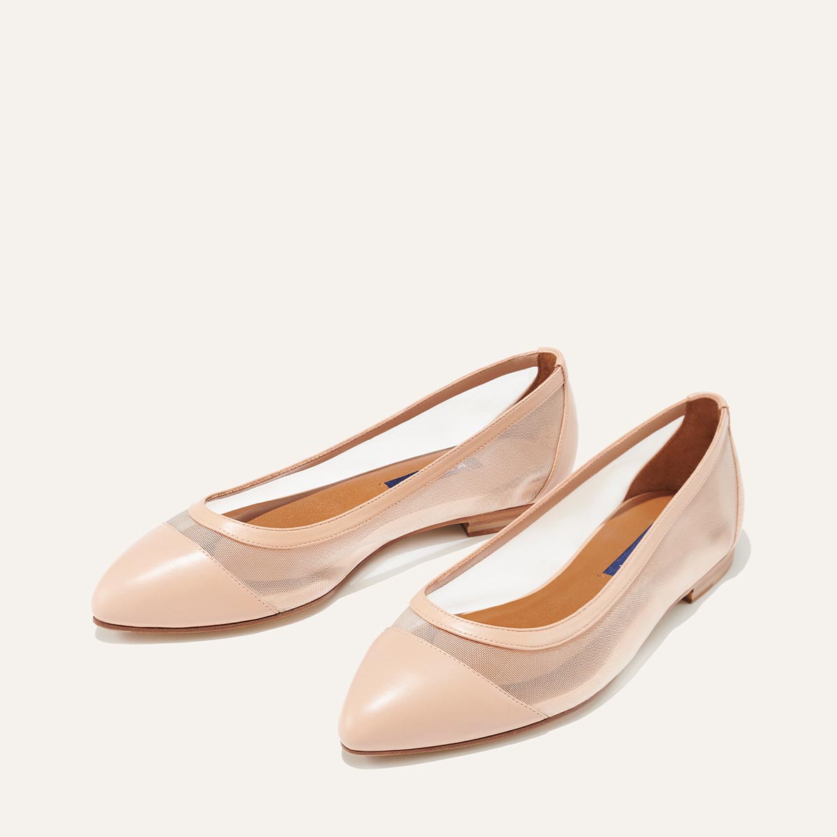 The Pointe - Rose Nappa Mesh