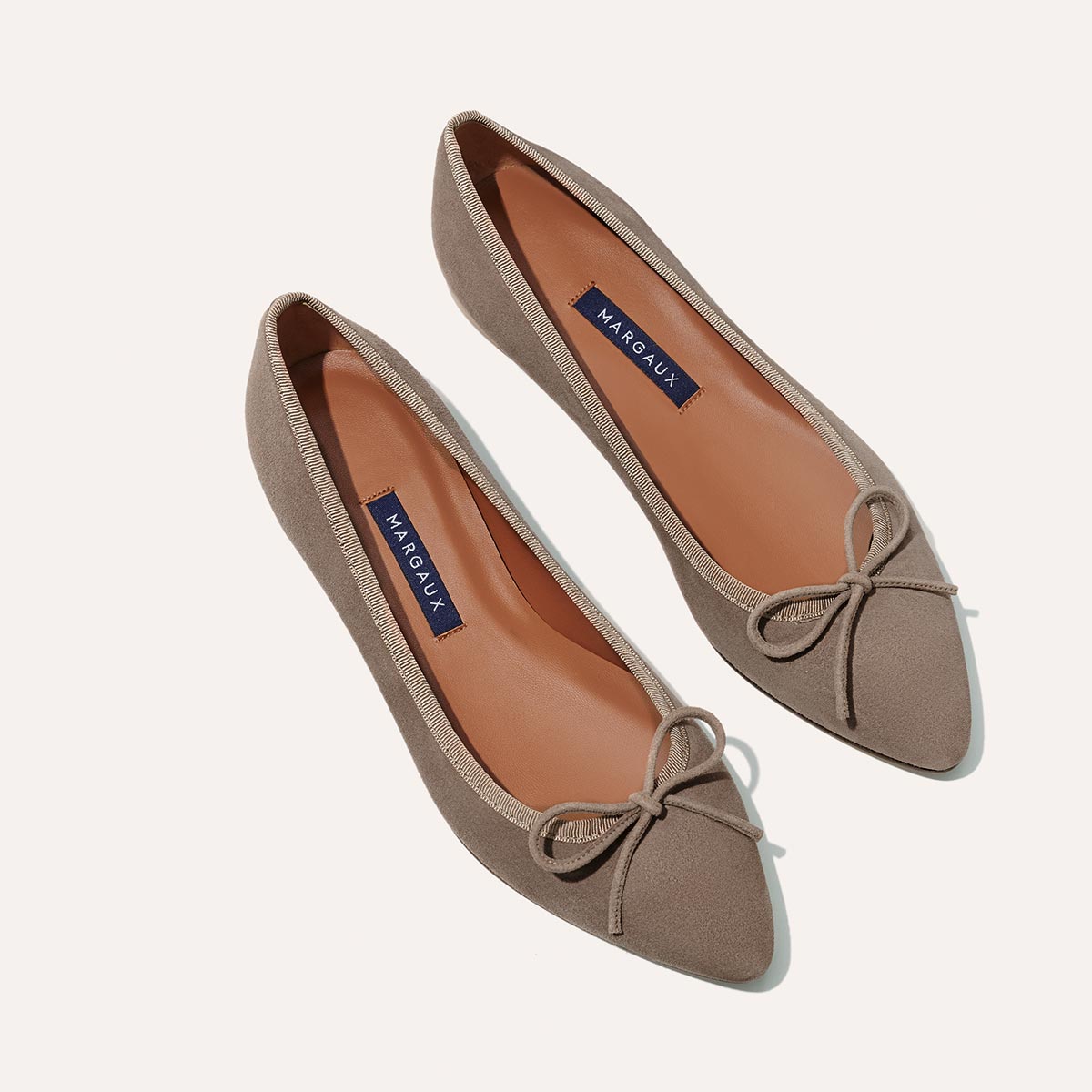The Pointe - Taupe Suede