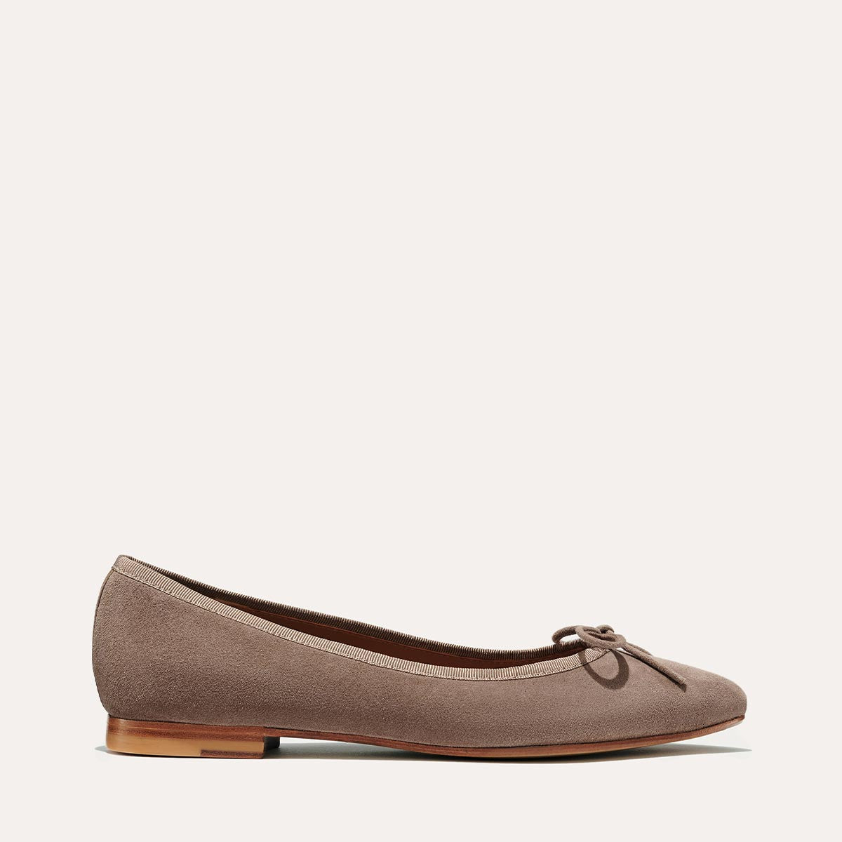 The Pointe - Taupe Suede