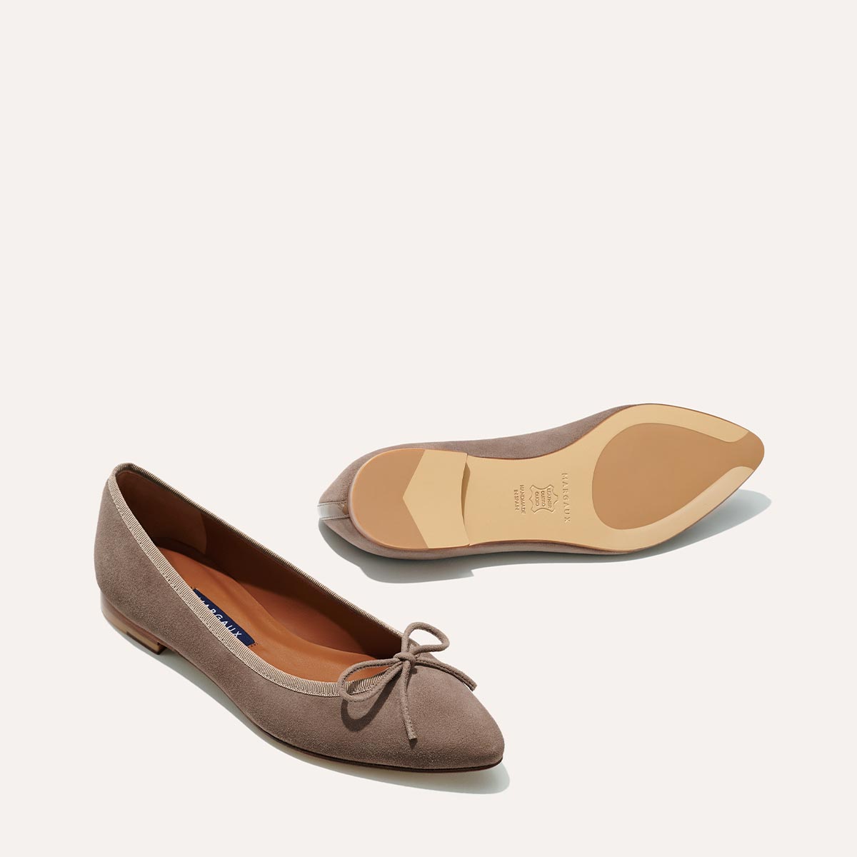 The Pointe - Taupe Suede