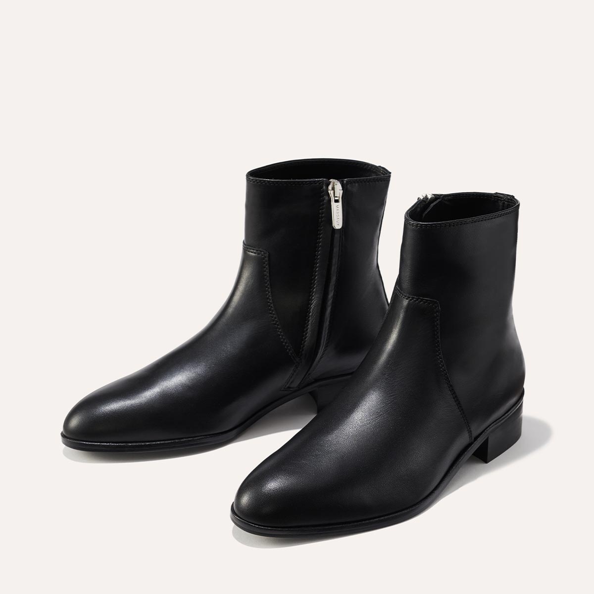 The Simone Boot - Black Calf