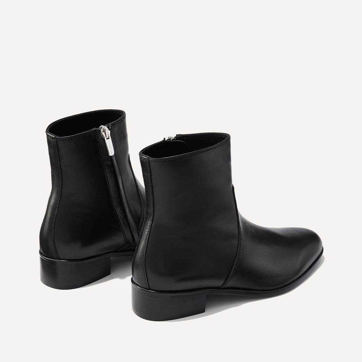 The Simone Boot - Black Calf