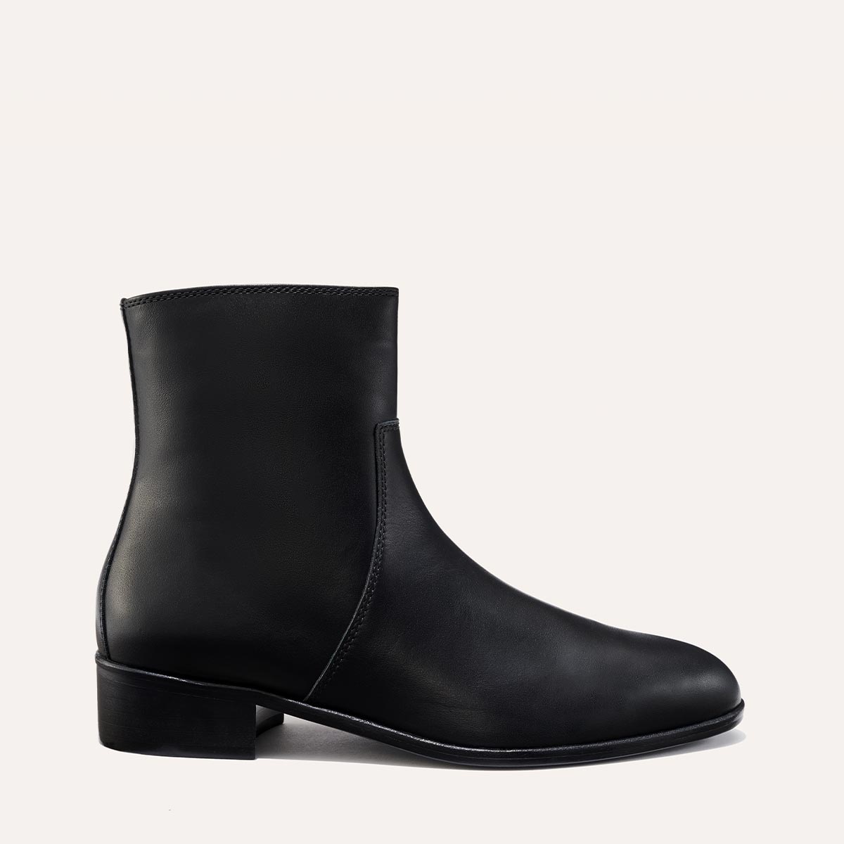 The Simone Boot - Black Calf