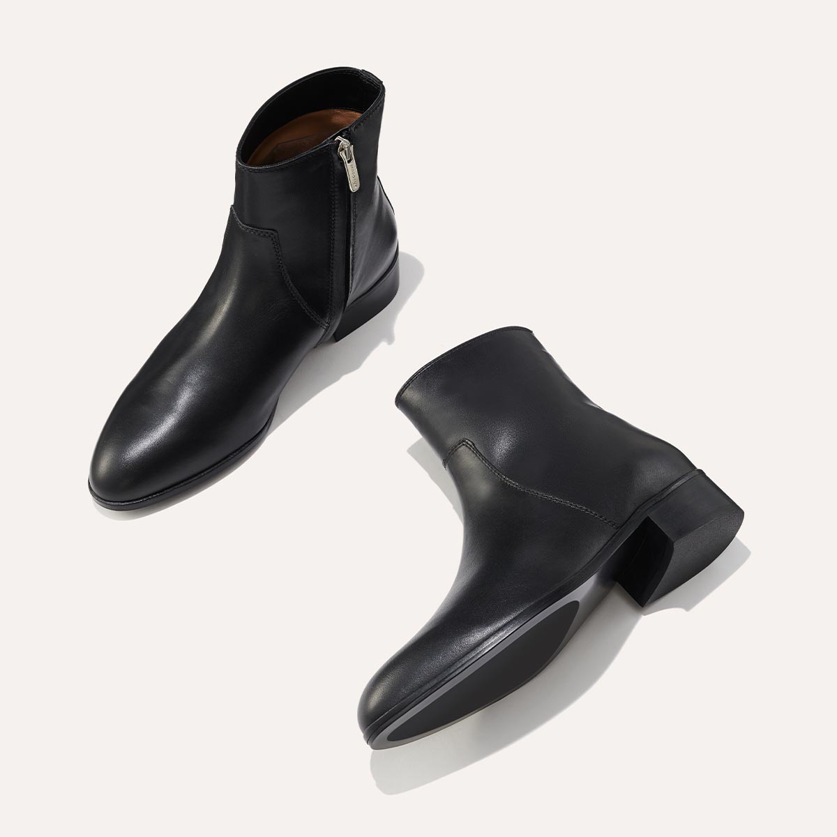The Simone Boot - Black Calf