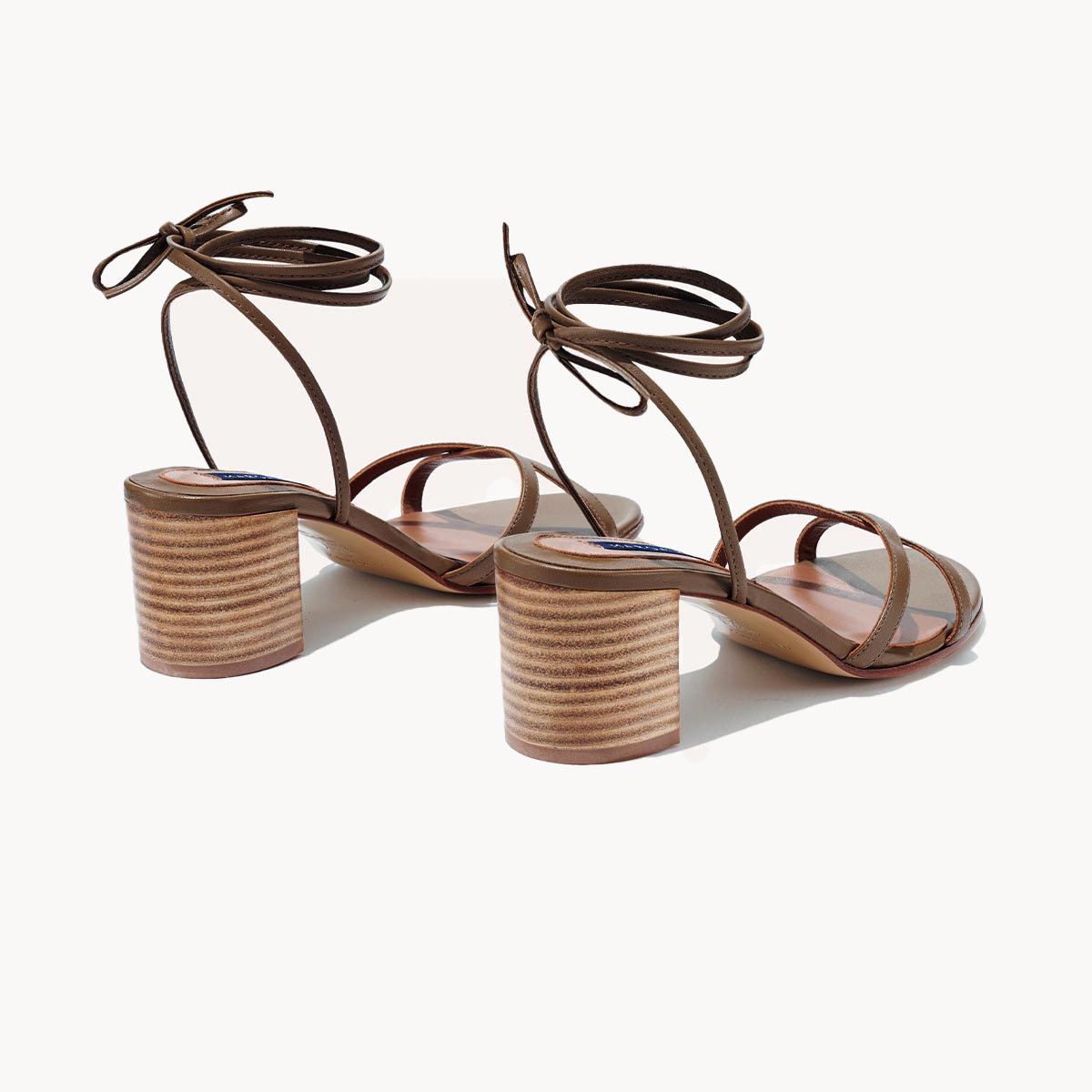 The Soho Sandal - Mocha Nappa