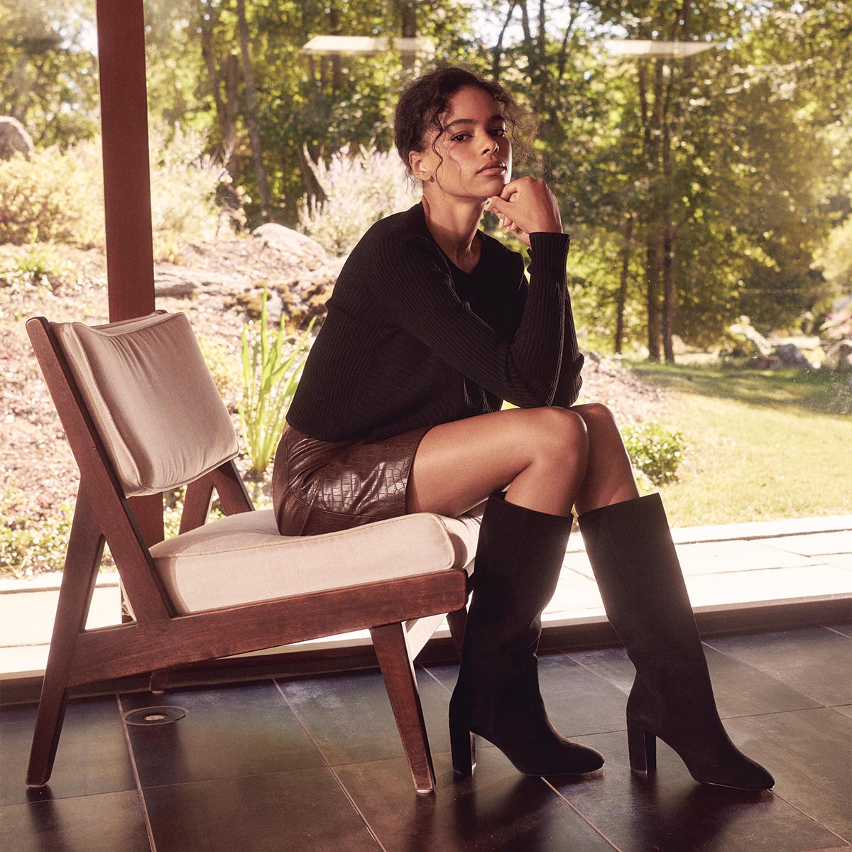 The Bleecker Boot - Black Suede