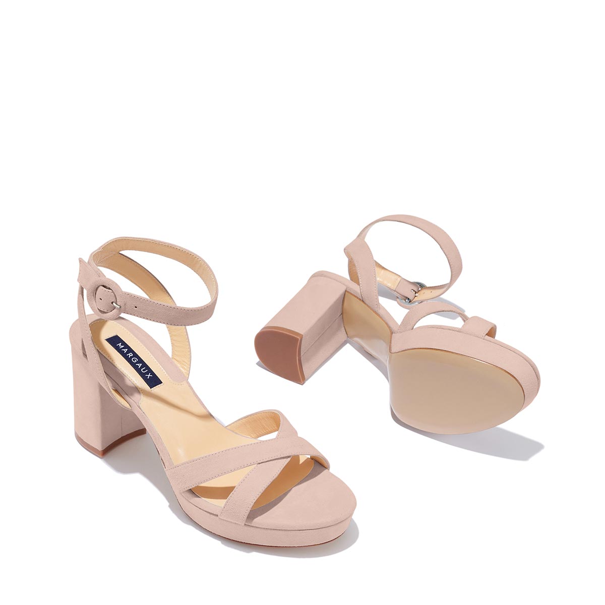 blush - suede, beige