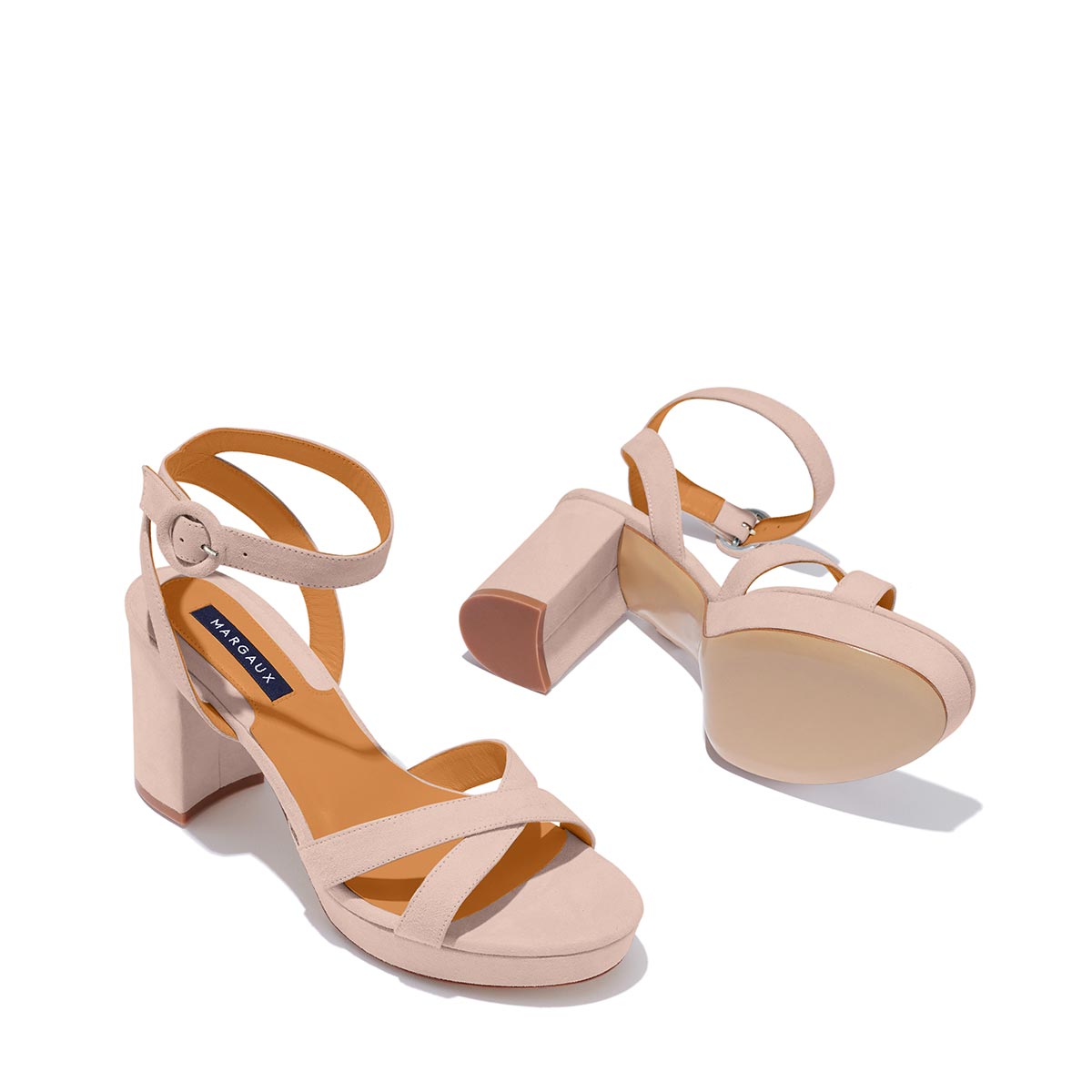 blush - suede, signature tan