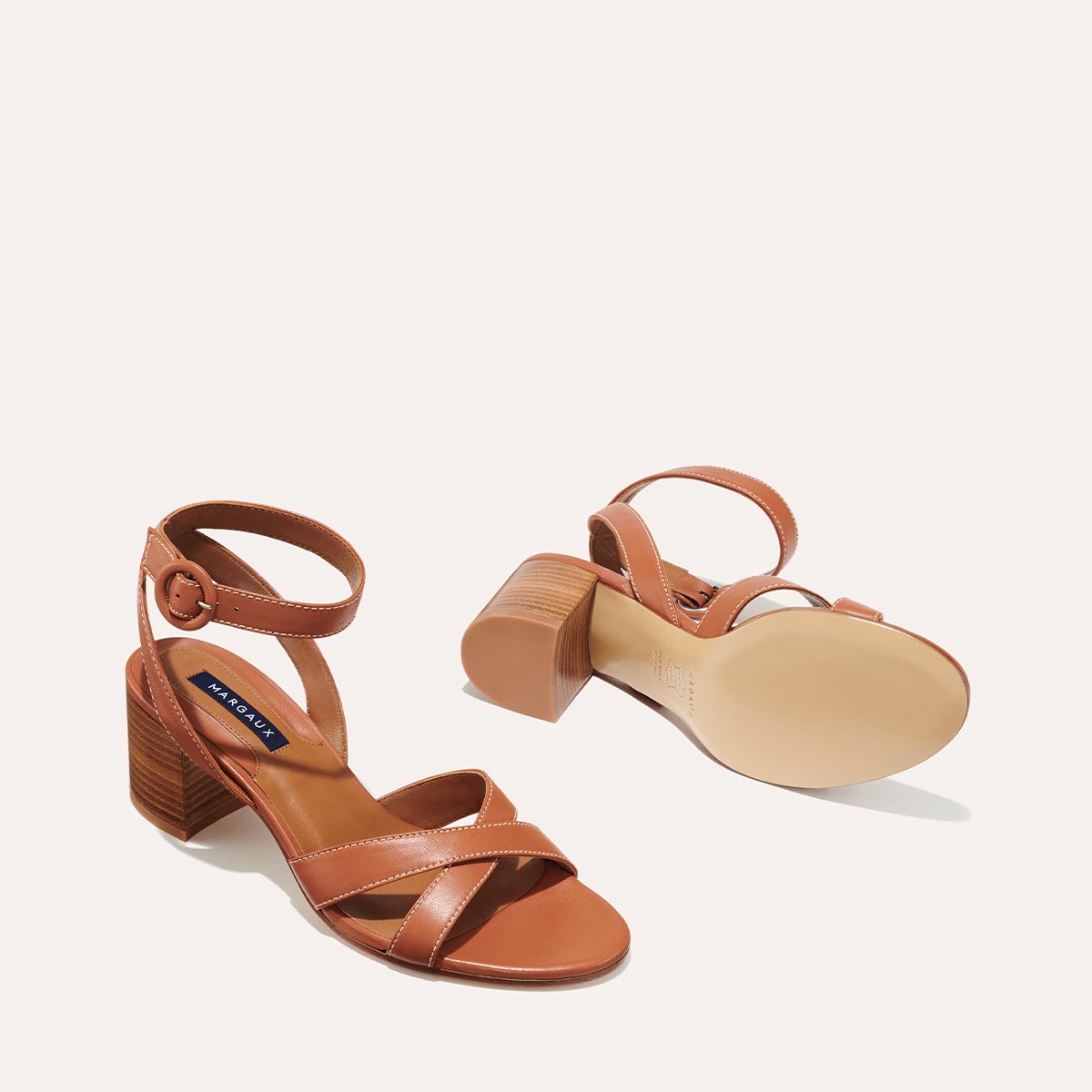The City Sandal - Saddle Nappa