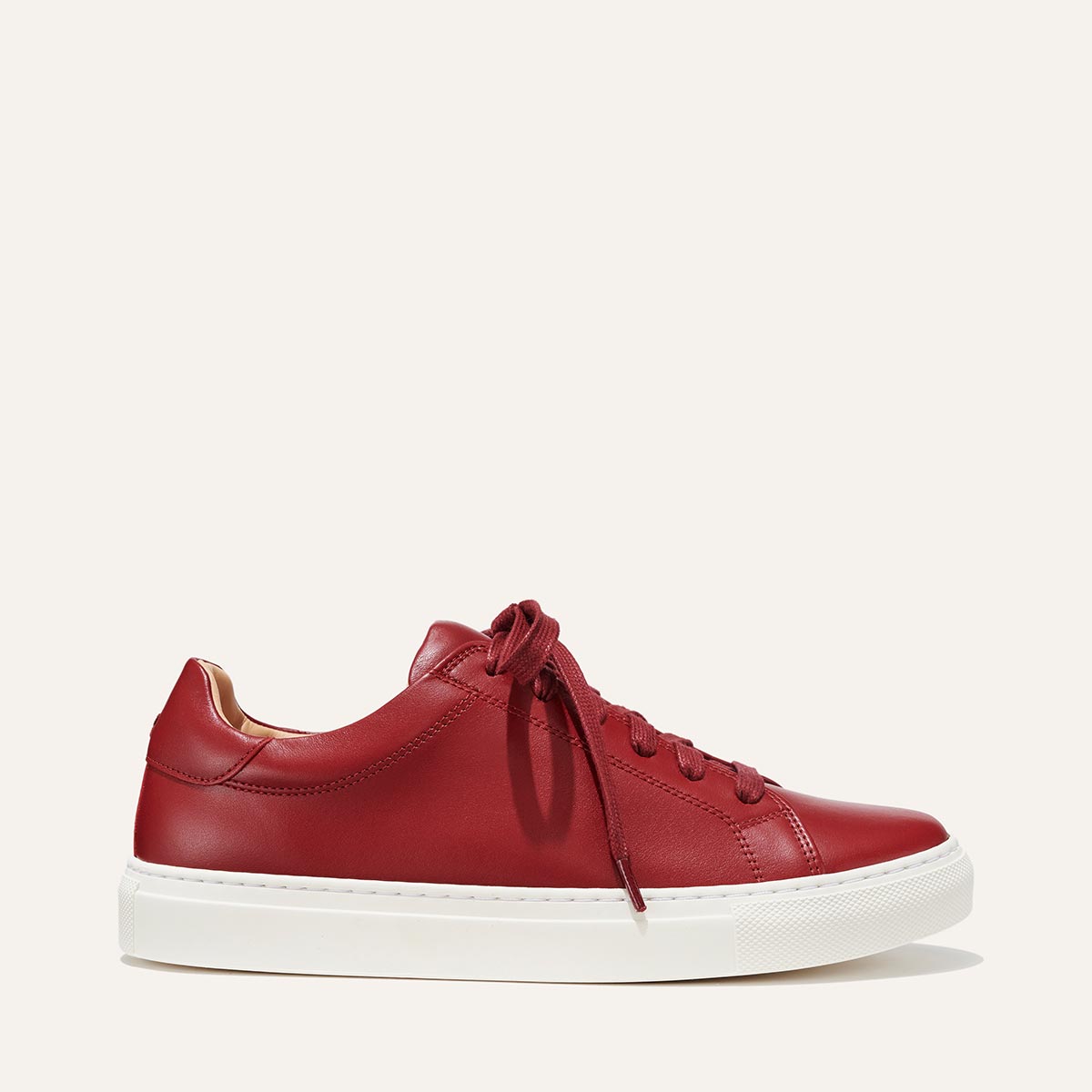 The Sneaker - Burgundy Calf