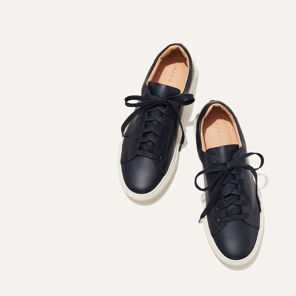 The Sneaker - Navy Calf