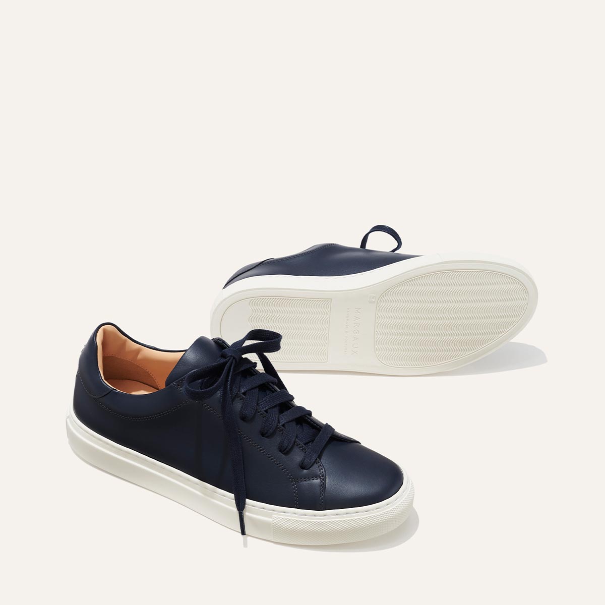 The Sneaker - Navy Calf