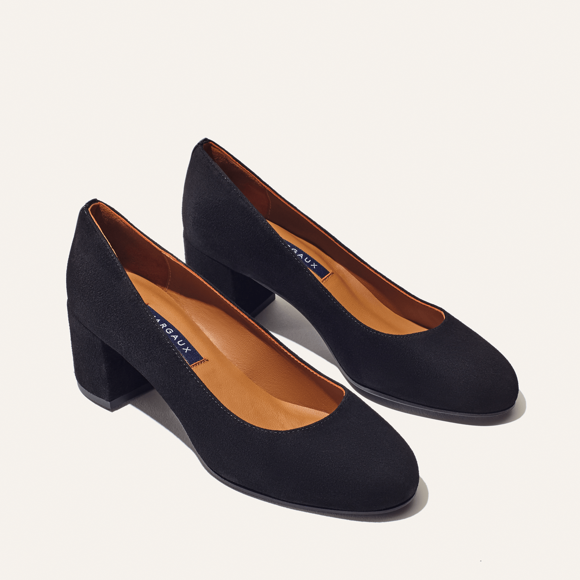 Wide width online suede pumps