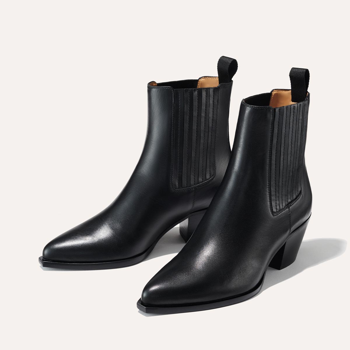 The Agnes Boot - Black Calf