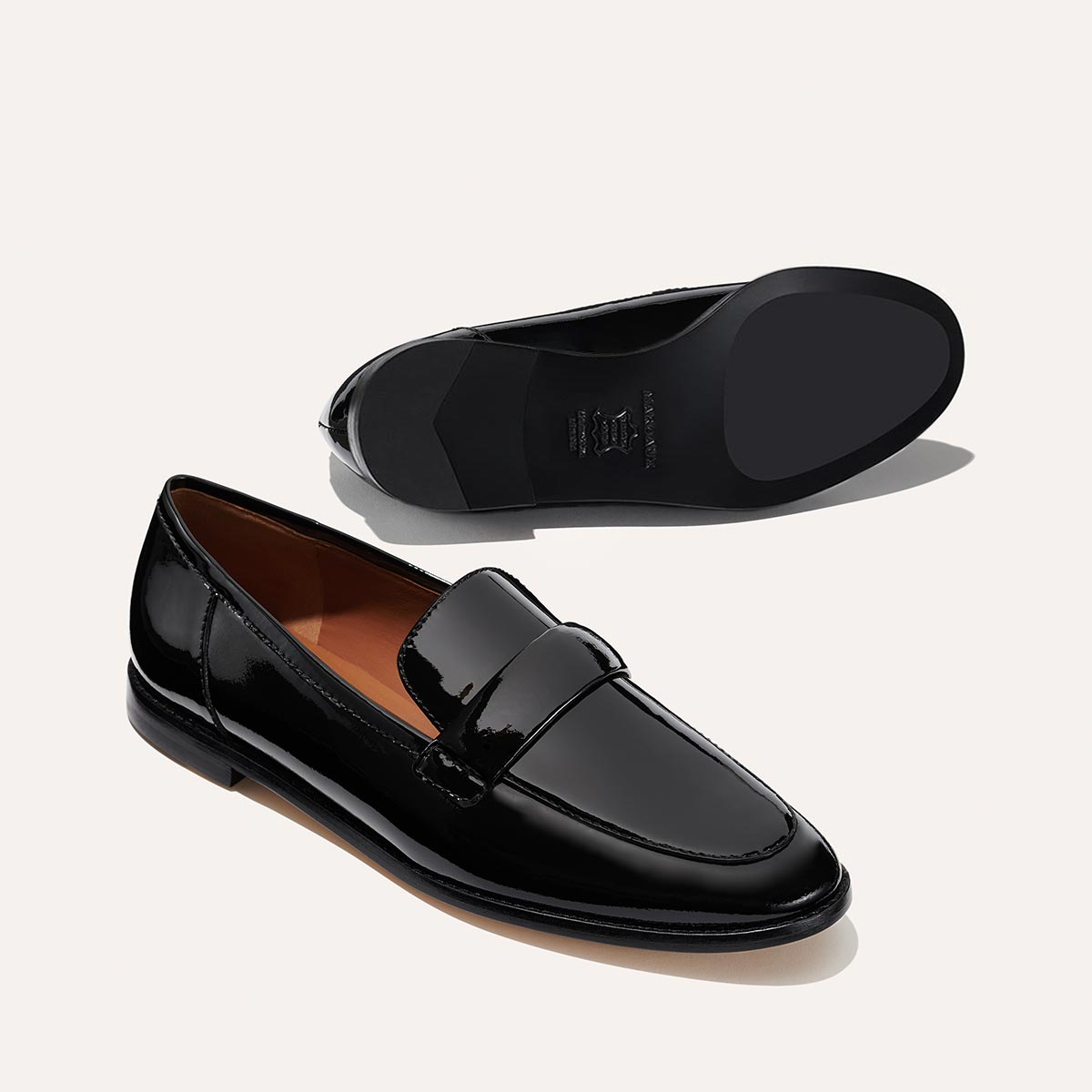 The Andie Loafer - Black Patent