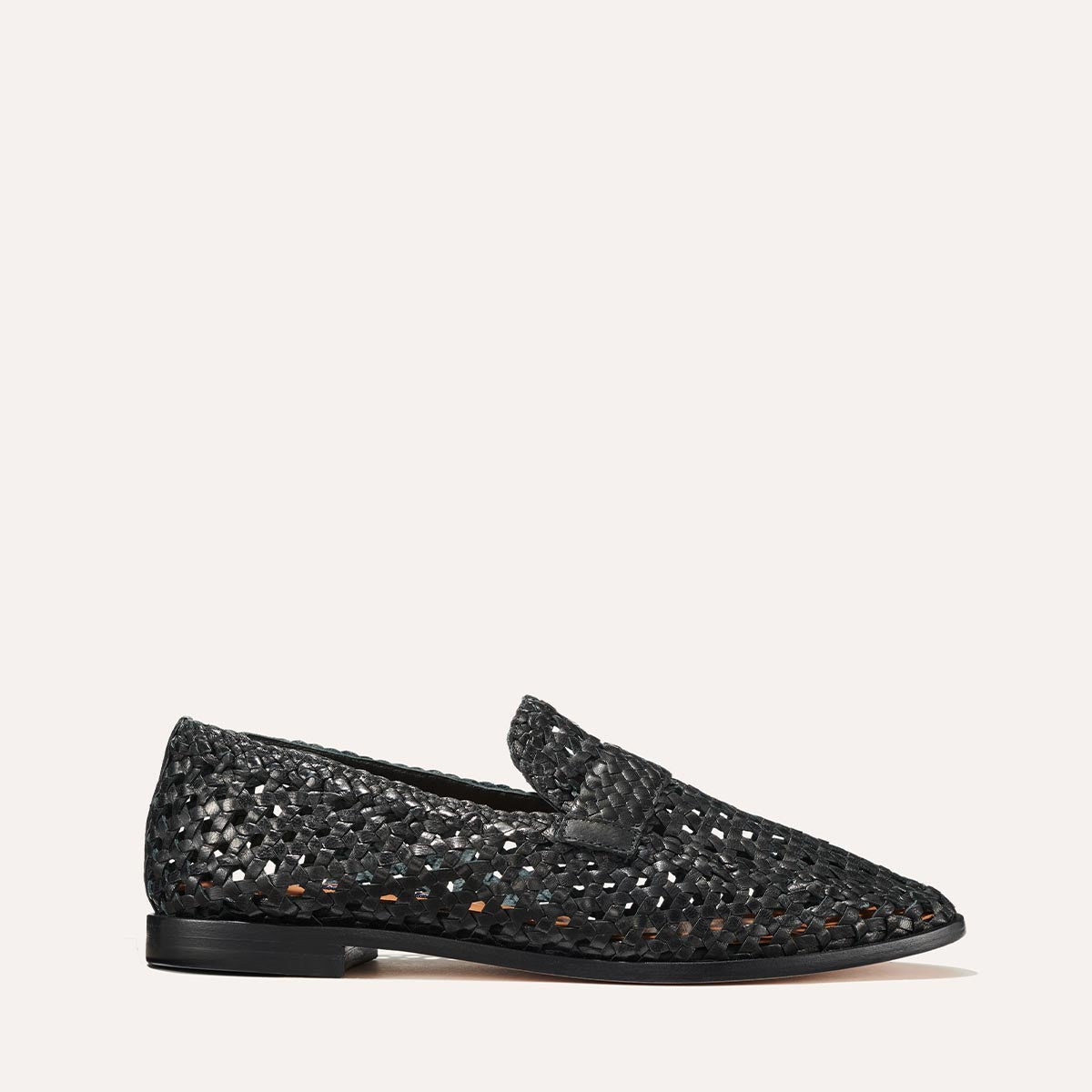 The Woven Andie Loafer - Black