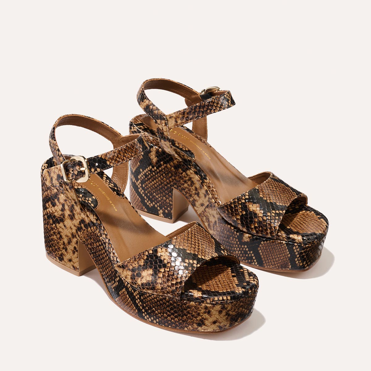The Bardi - Camel Python Embossed