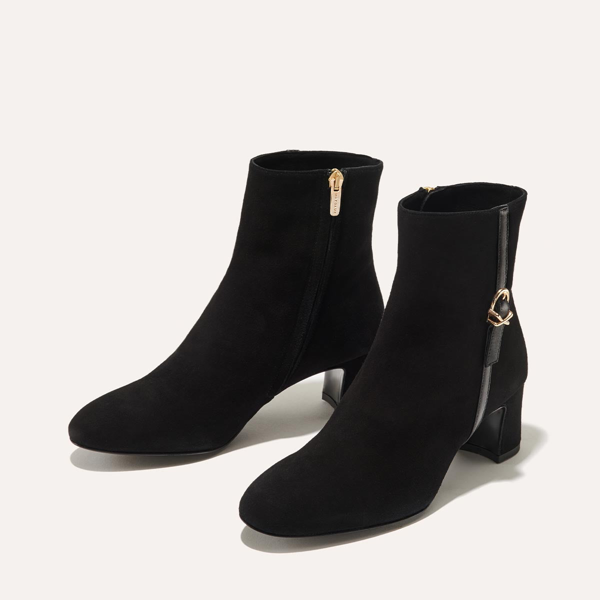 The Bowery Boot - Black Suede