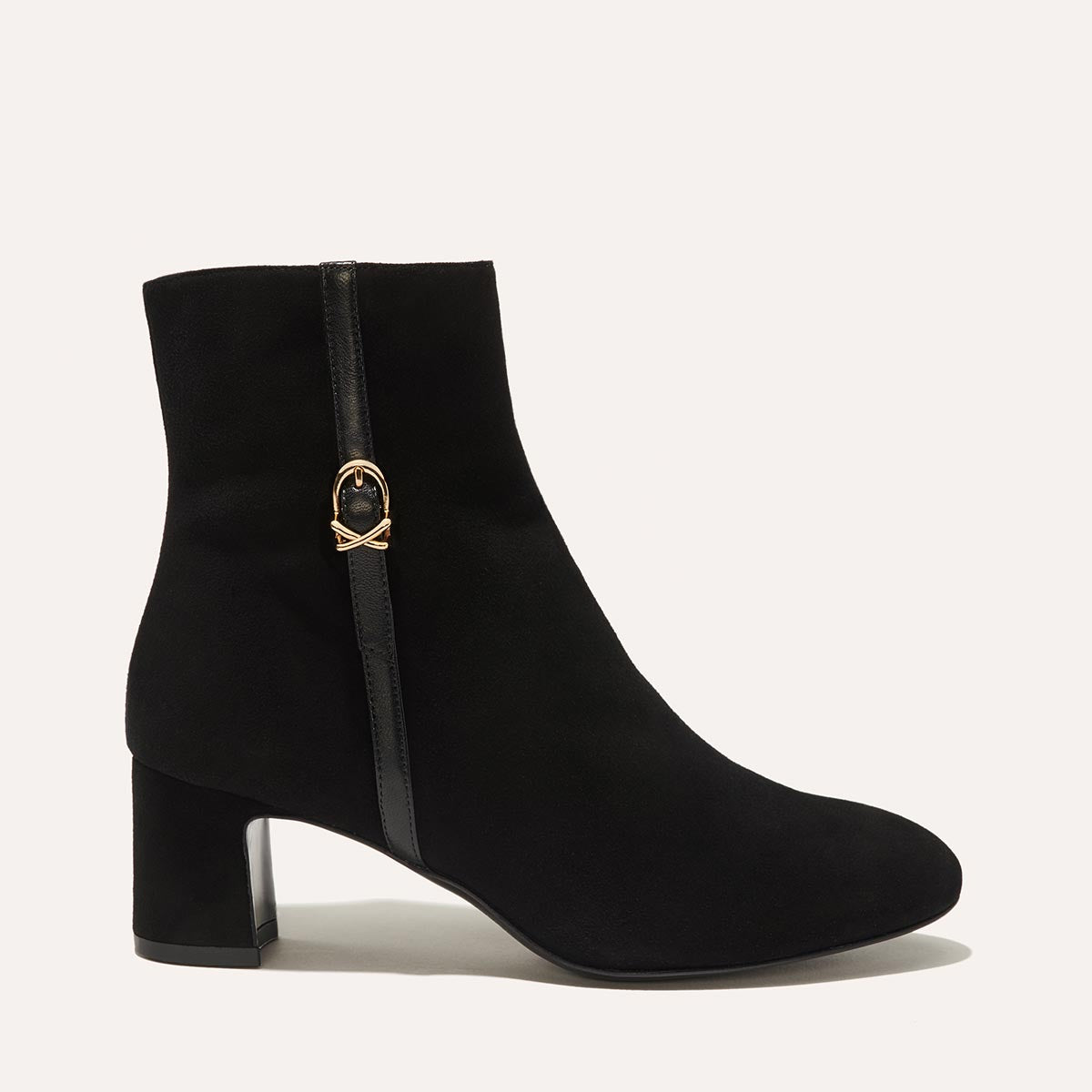 The Bowery Boot - Black Suede