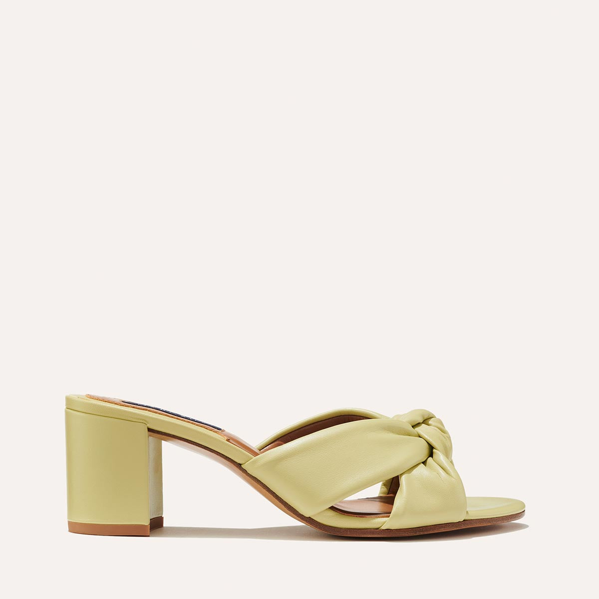 The Carmine Mule - Pear Nappa