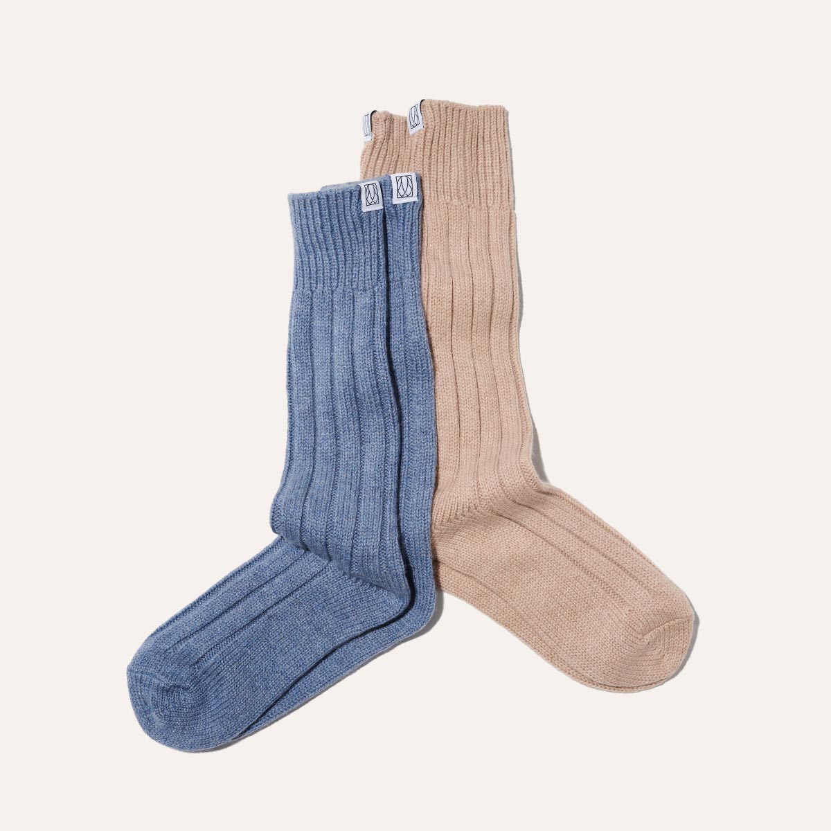 The Cozy Sock - Box Set in Light Blue and Oatmeal – Margaux