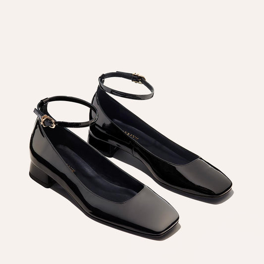 The Daphne - Black Patent