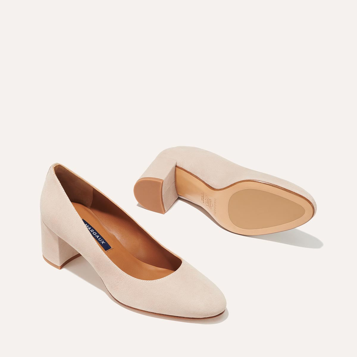 The Heel - Fawn Suede