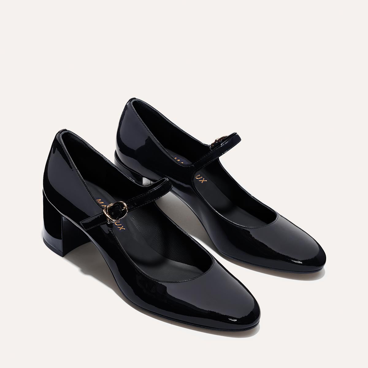 The Jane Heel - Black Patent