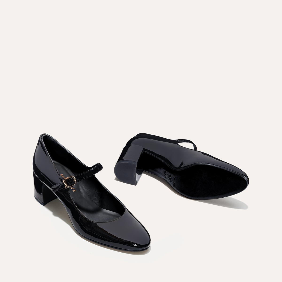 The Jane Heel - Black Patent