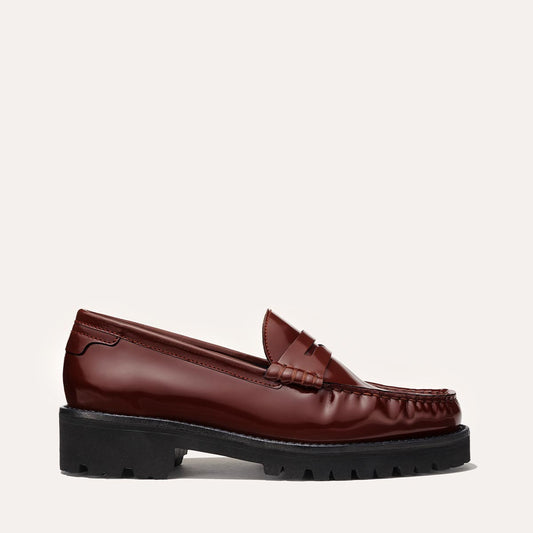 The Louisa Loafer - Hickory Calf