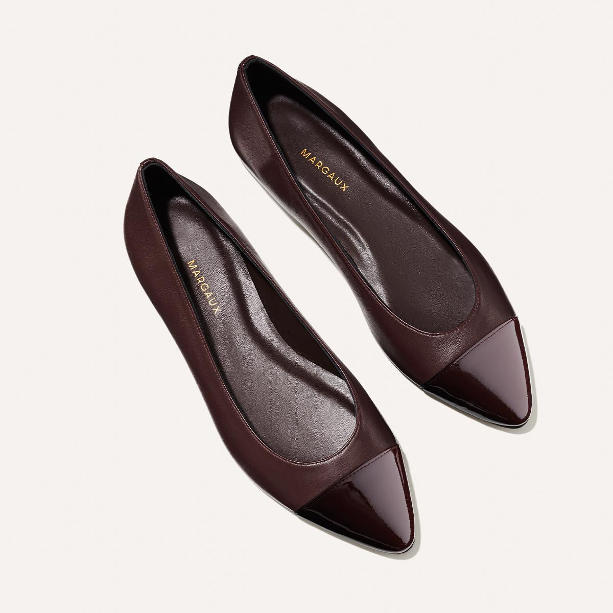 The Pointe - Burgundy Nappa and Patent