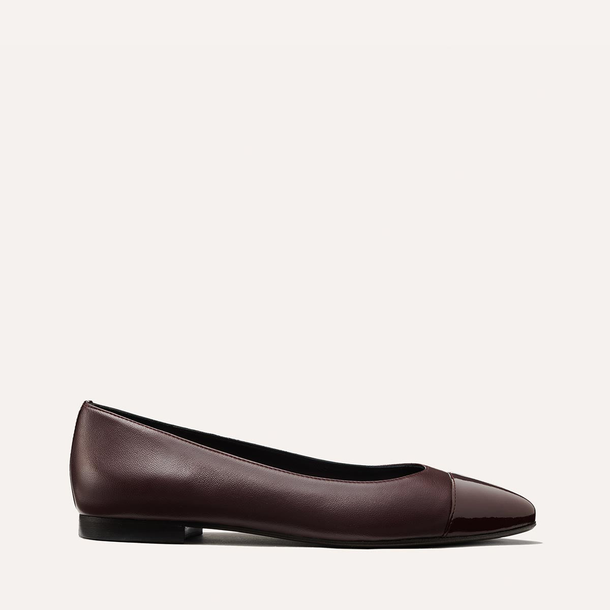 The Pointe - Burgundy Nappa and Patent