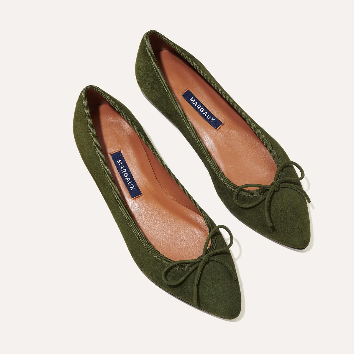 The Pointe - Olive Suede