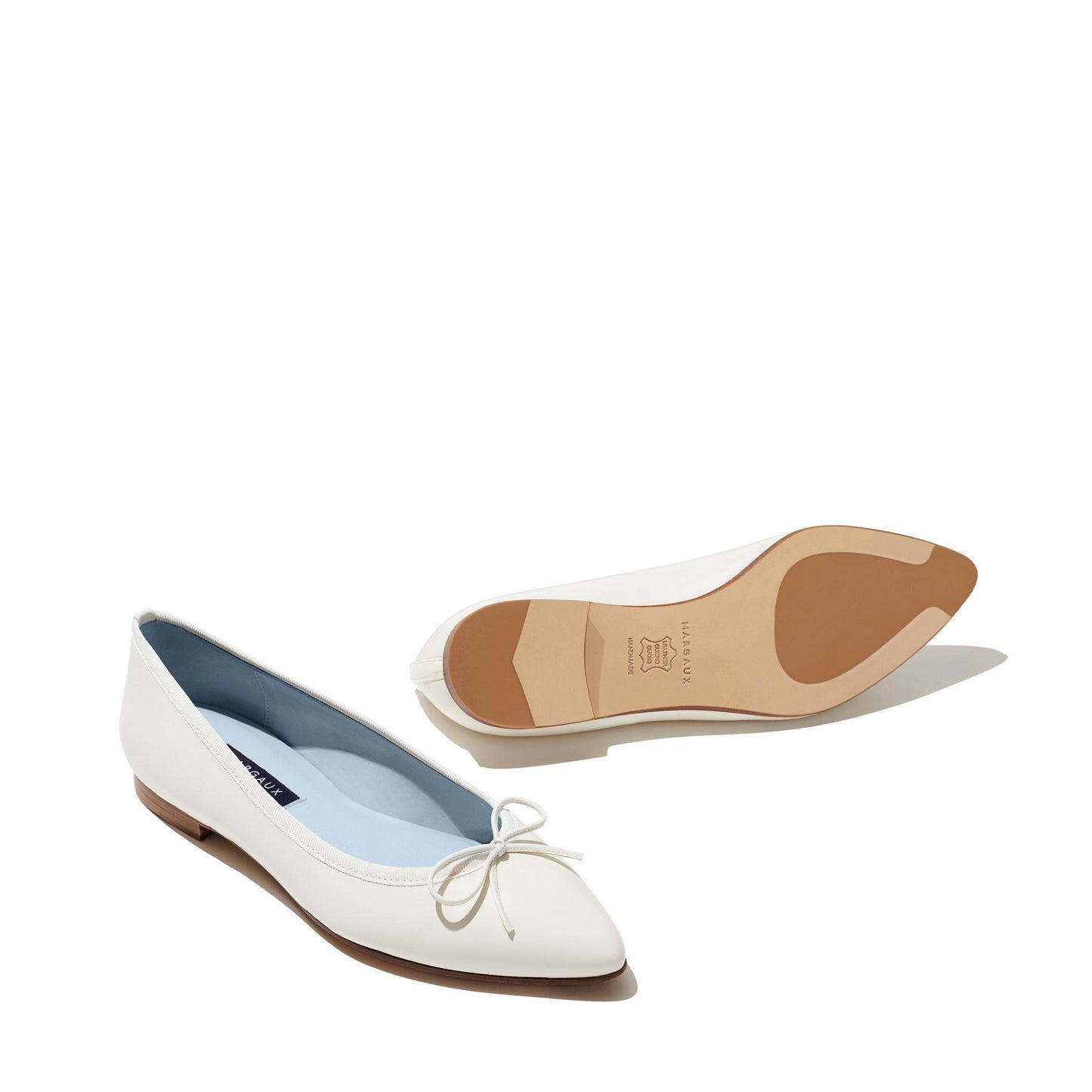 ivory - nappa, blue