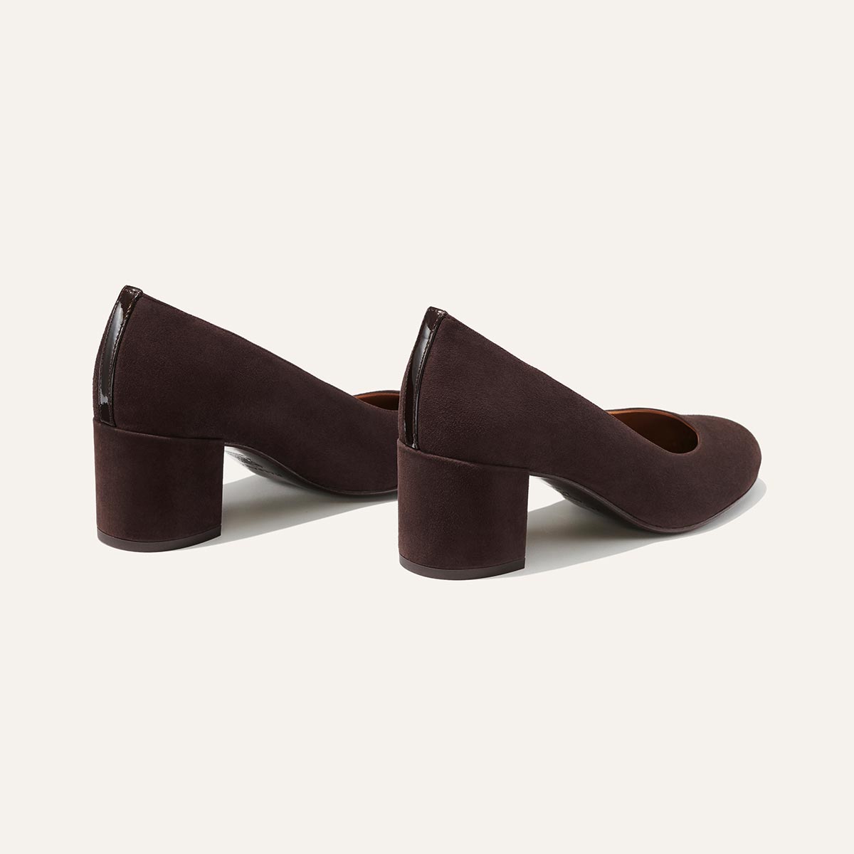 Chocolate discount mule heels