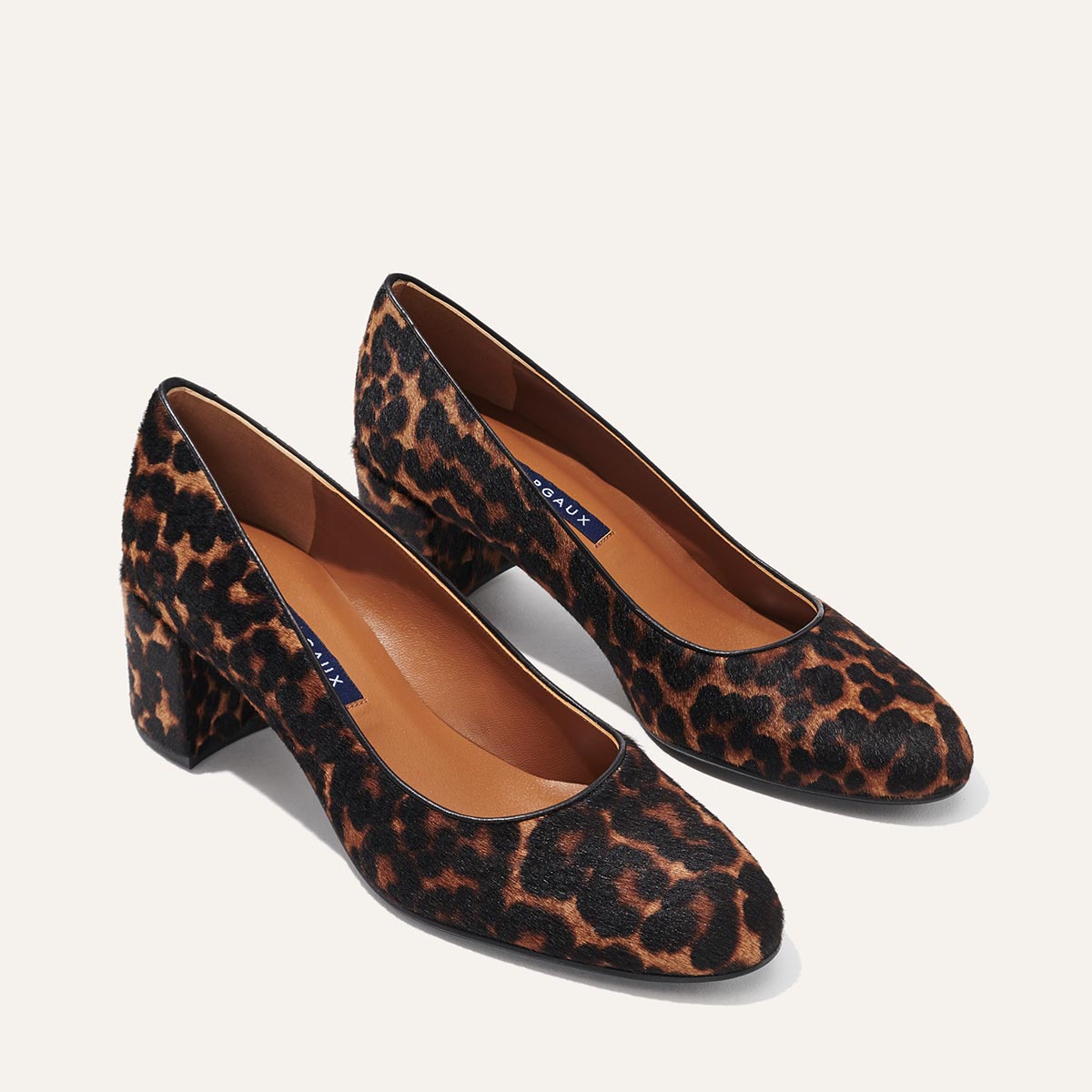 Wide width outlet leopard heels