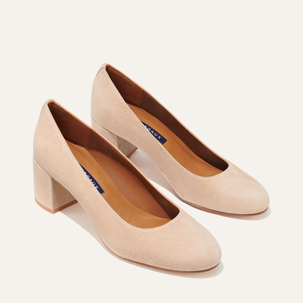 The Heel - Fawn Suede