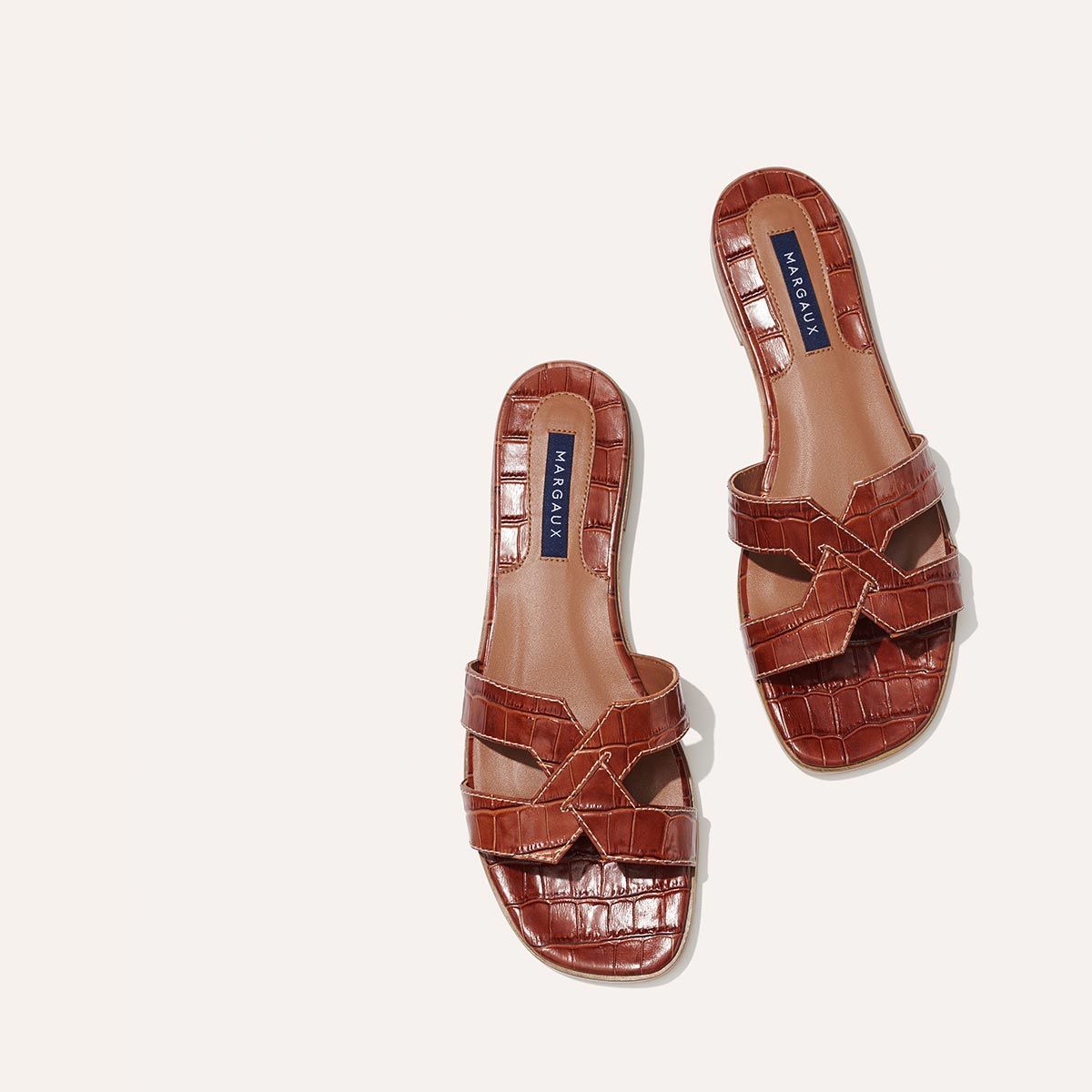 Zara Crossed Heeled Leather Sandals | TikTok