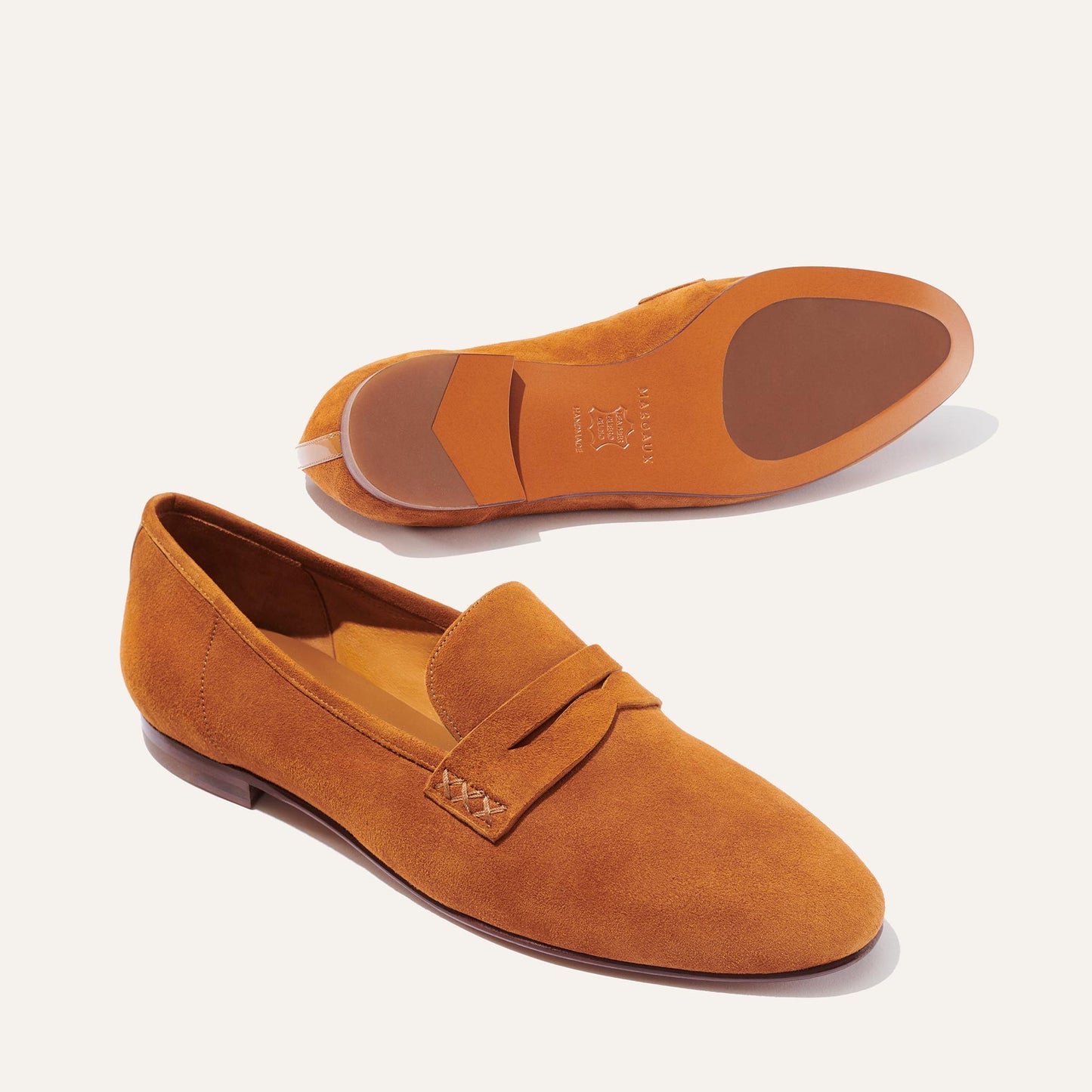 The Penny - Caramel Suede