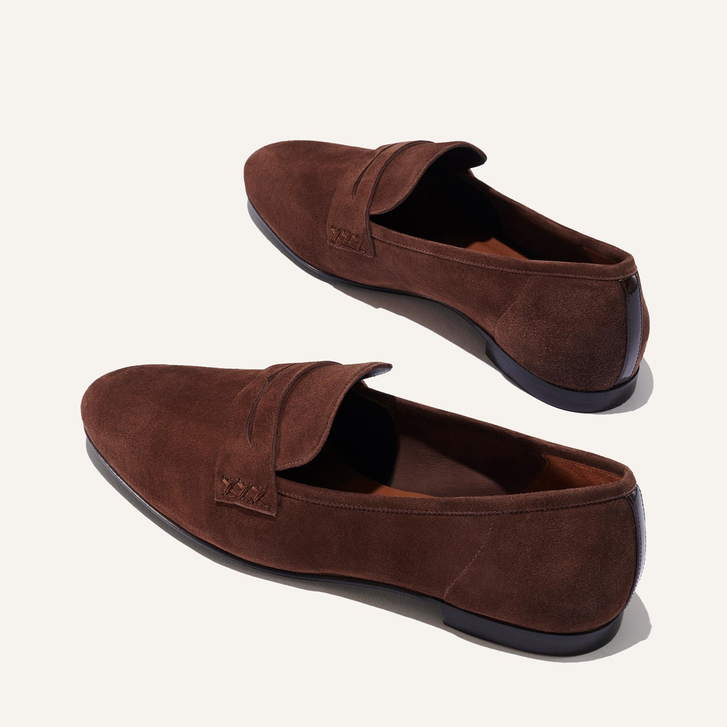 The Penny - Walnut Suede