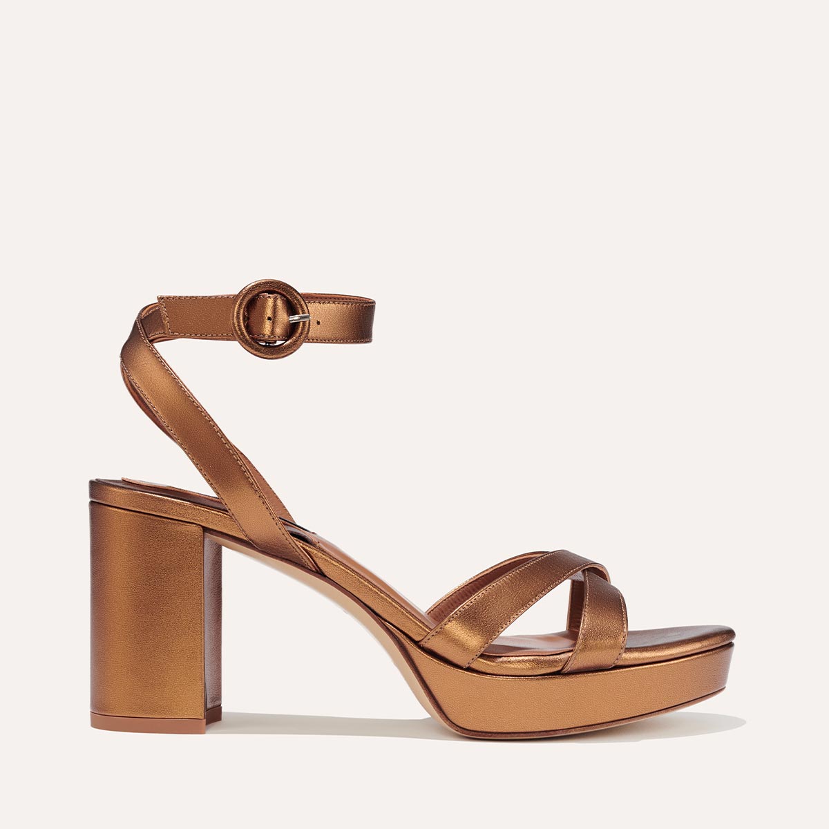 The Platform From Margaux - A Luxury Handmade Platform Strap Sandal