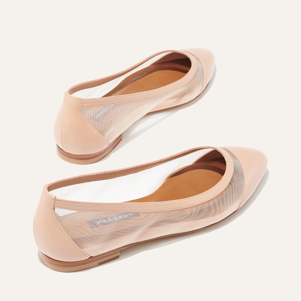 The Mesh Pointe - Rose Nappa