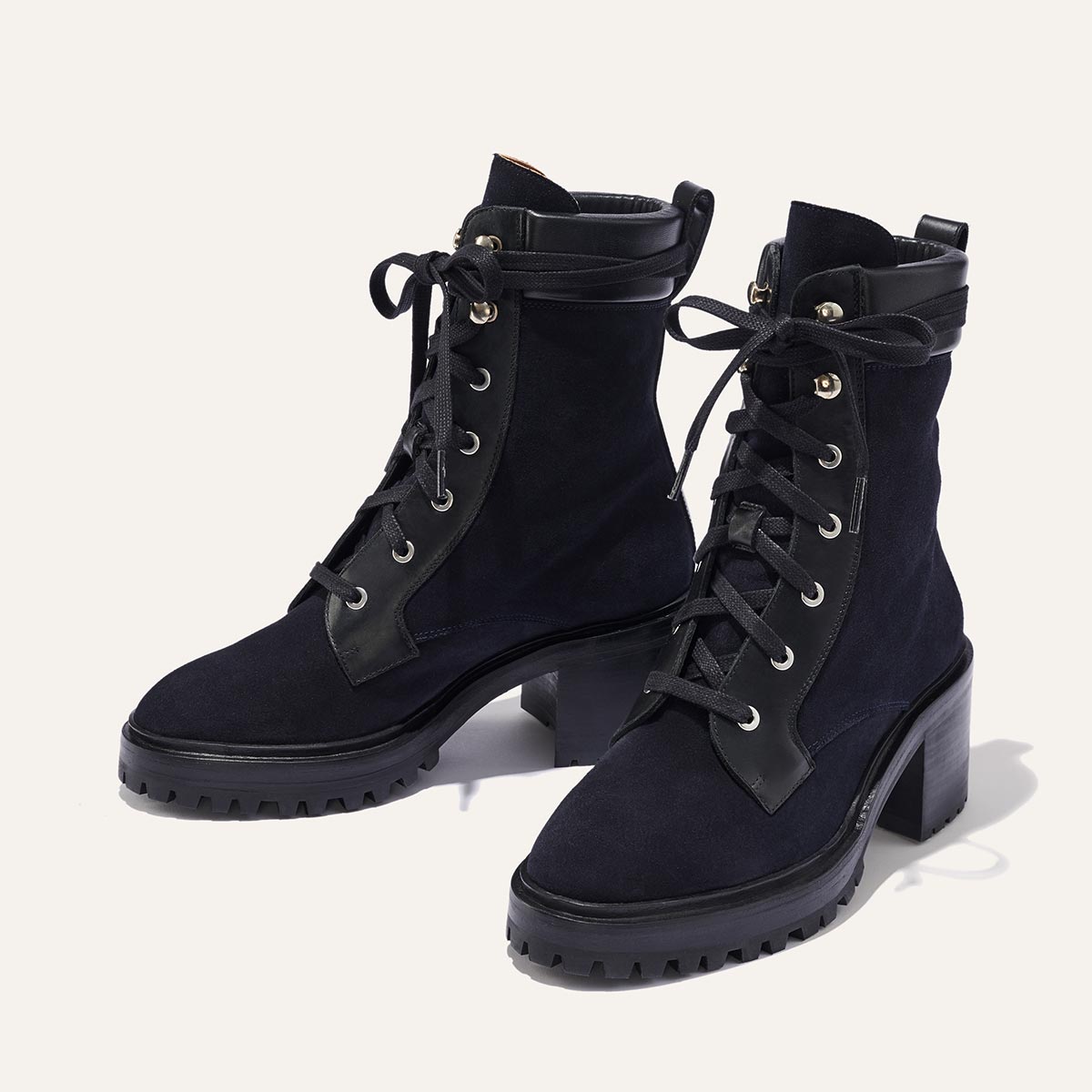 The Skater Boot - Deep Royal Suede